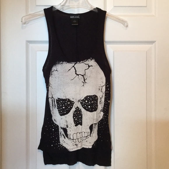 Skull Tank Top - Picture 1 of 3